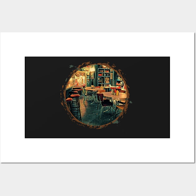 The Diner II Wall Art by Fenay-Designs